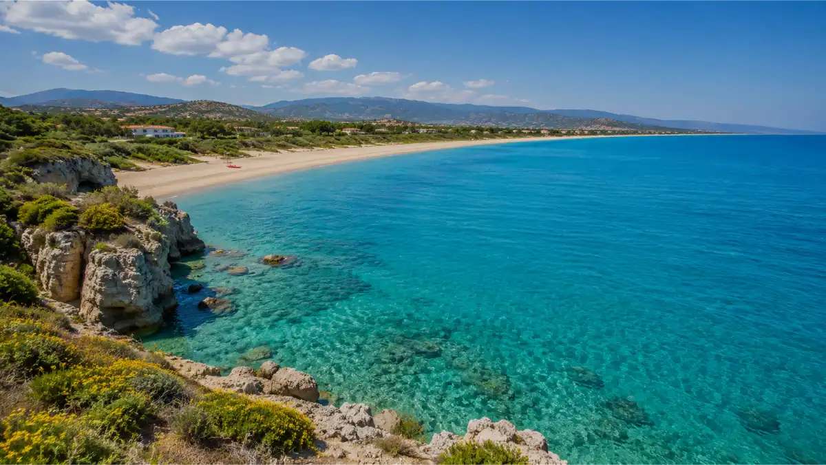 Calabria Casa Vacanze, Costa ionica della Calabria con mare, spiaggia e promontorio